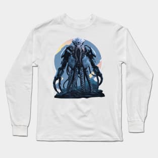 Hybrid Jaeger: Shark-Octopus Concept Long Sleeve T-Shirt